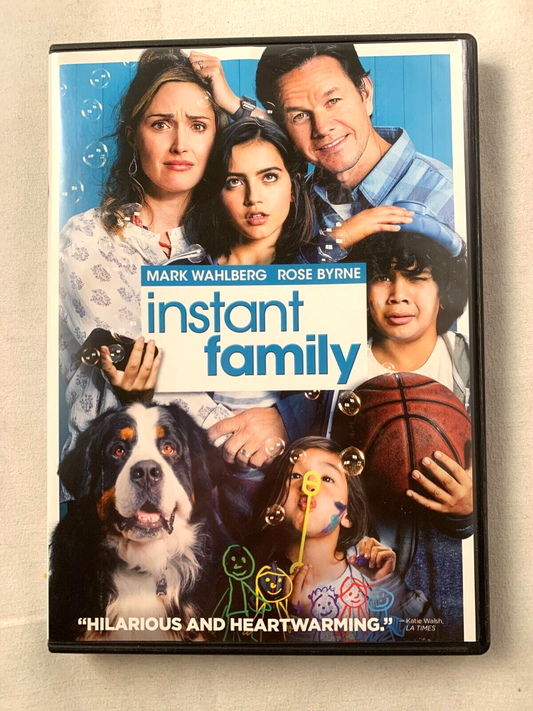 Instant Family (DVD, 2018) Tested and Working
