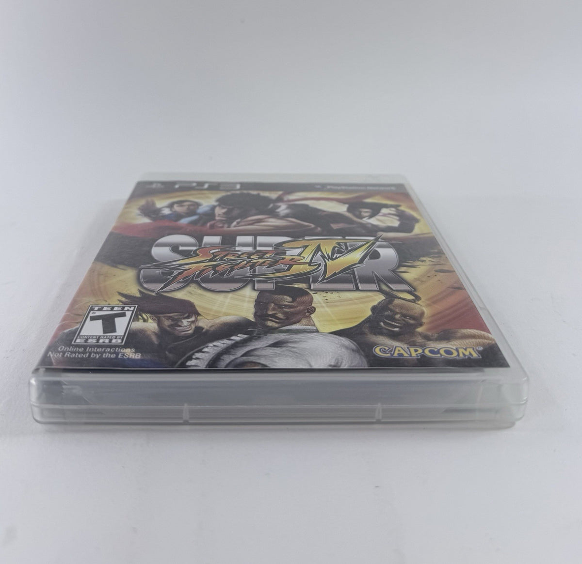 Super Street Fighter IV 4 (Sony PlayStation 3, 2010) Game Case Manual - Tested