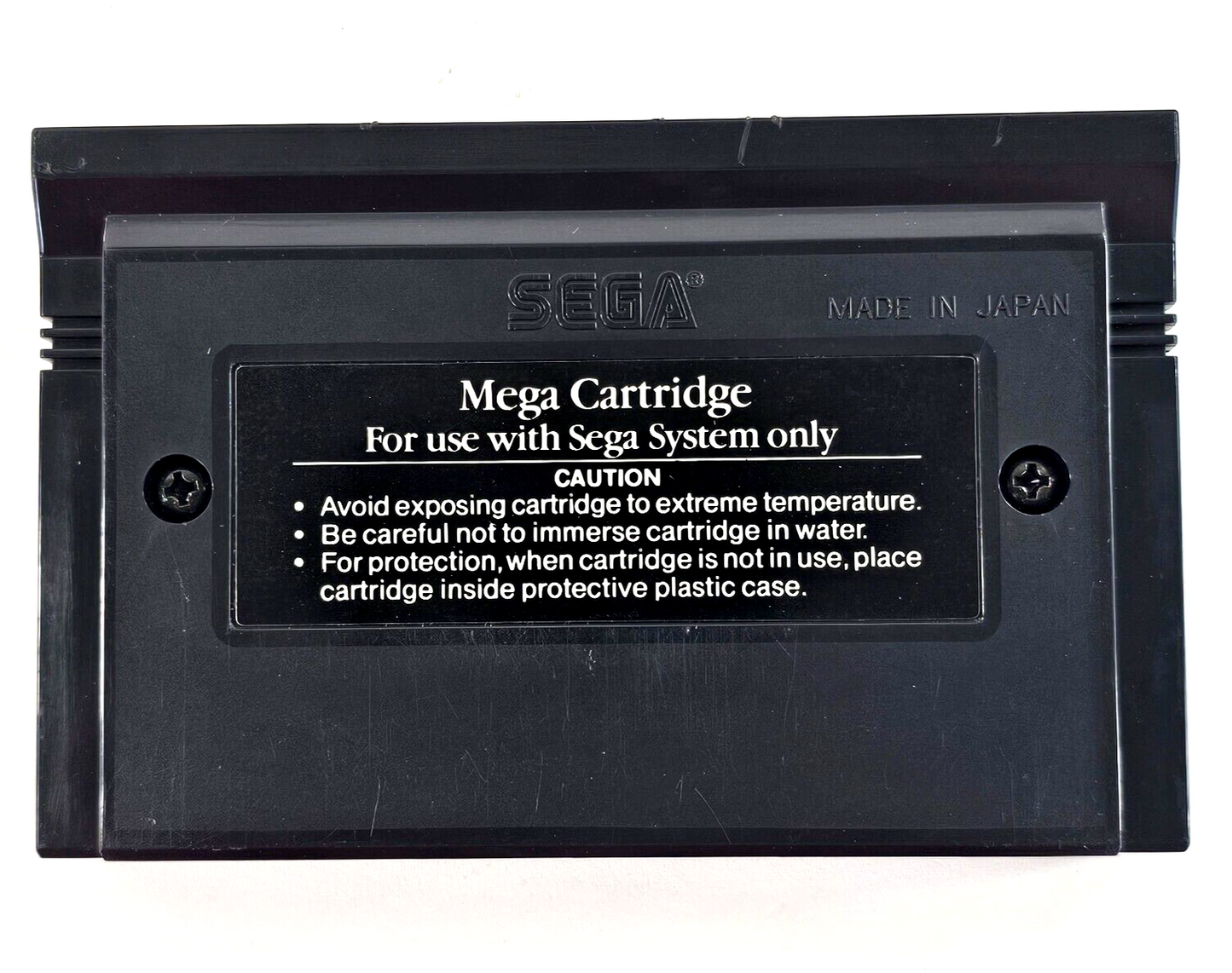 Rambo: First Blood Part II (Sega Master System, 1986) Game and Case  - Tested