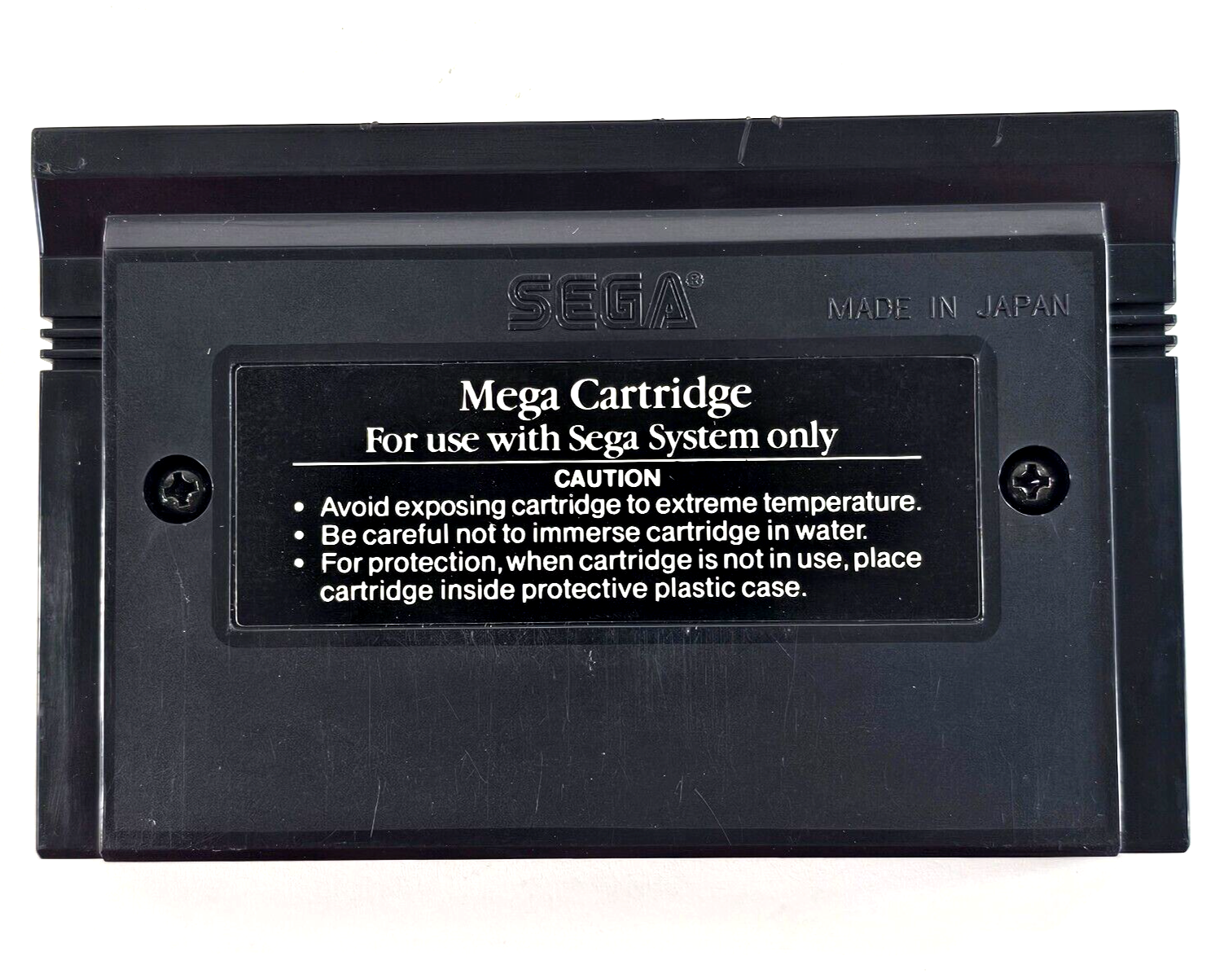 Rambo: First Blood Part II (Sega Master System, 1986) Game and Case  - Tested