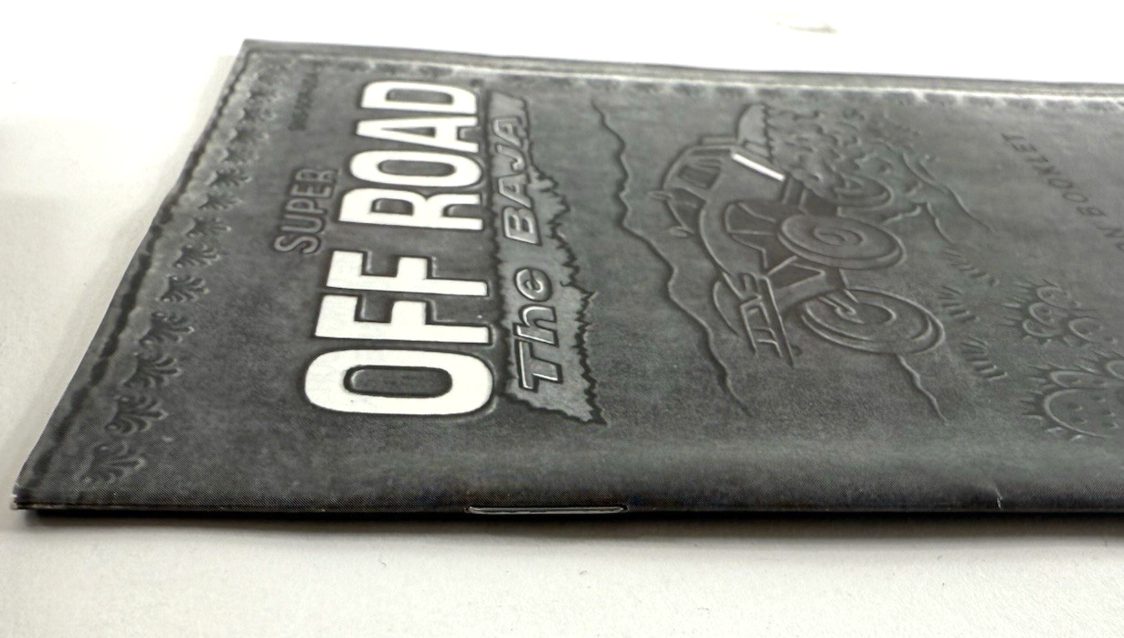 Super Off Road: The Baja (Super Nintendo SNES, 1993) Game and Manual - Tested