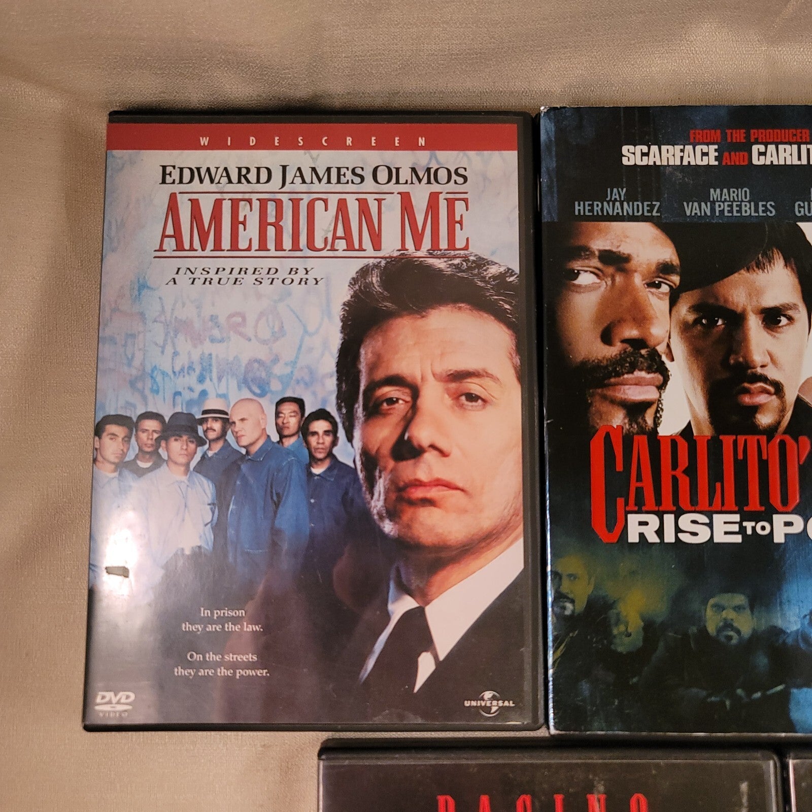 Reservoir Dogs/Carlito's Way/Rise to Power/American Gangster (Mob Movies) +1