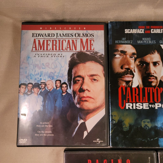 Reservoir Dogs/Carlito's Way/Rise to Power/American Gangster (Mob Movies) +1