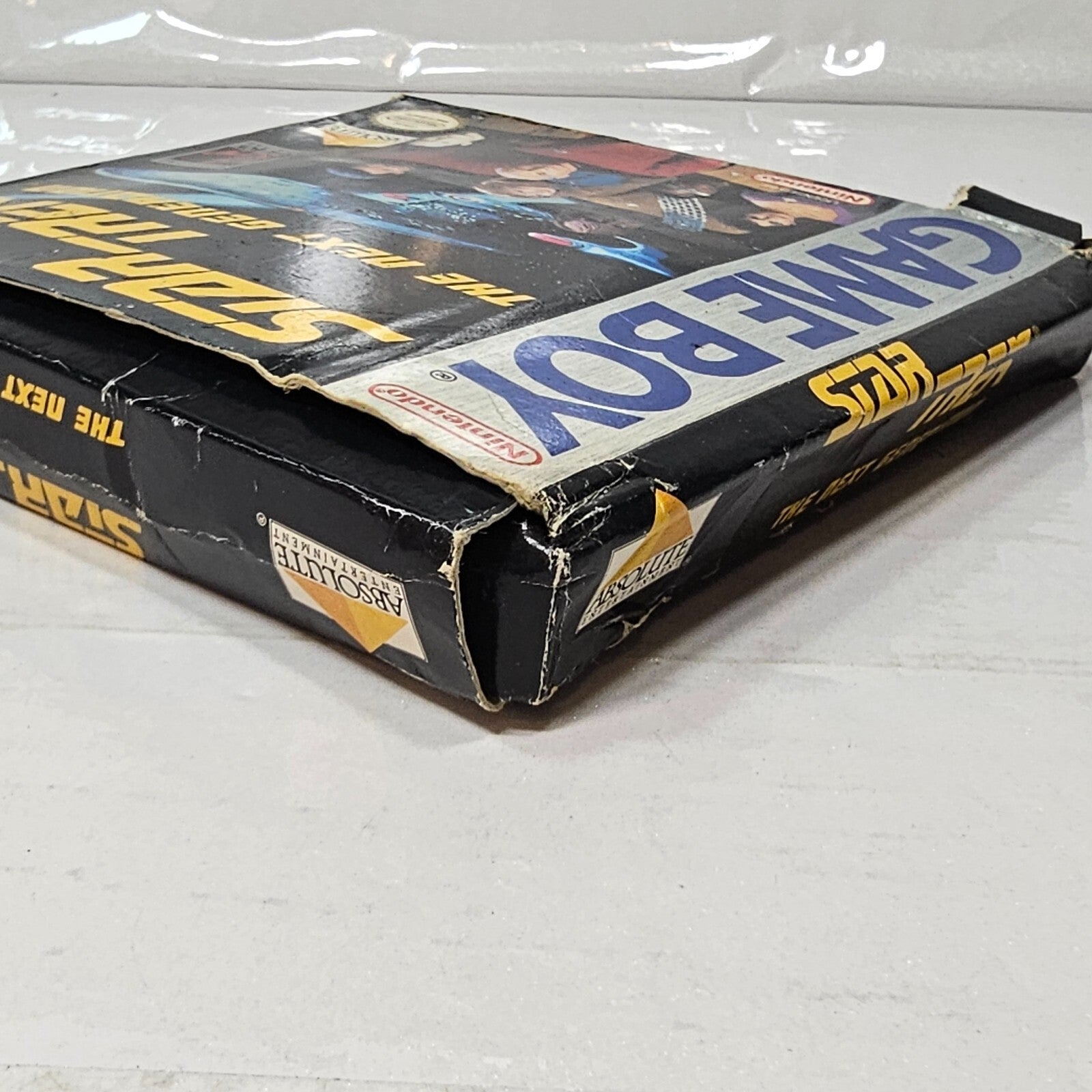 Star Trek The Next Generation (Gameboy, 1993) Game, Box, Manual, Inserts