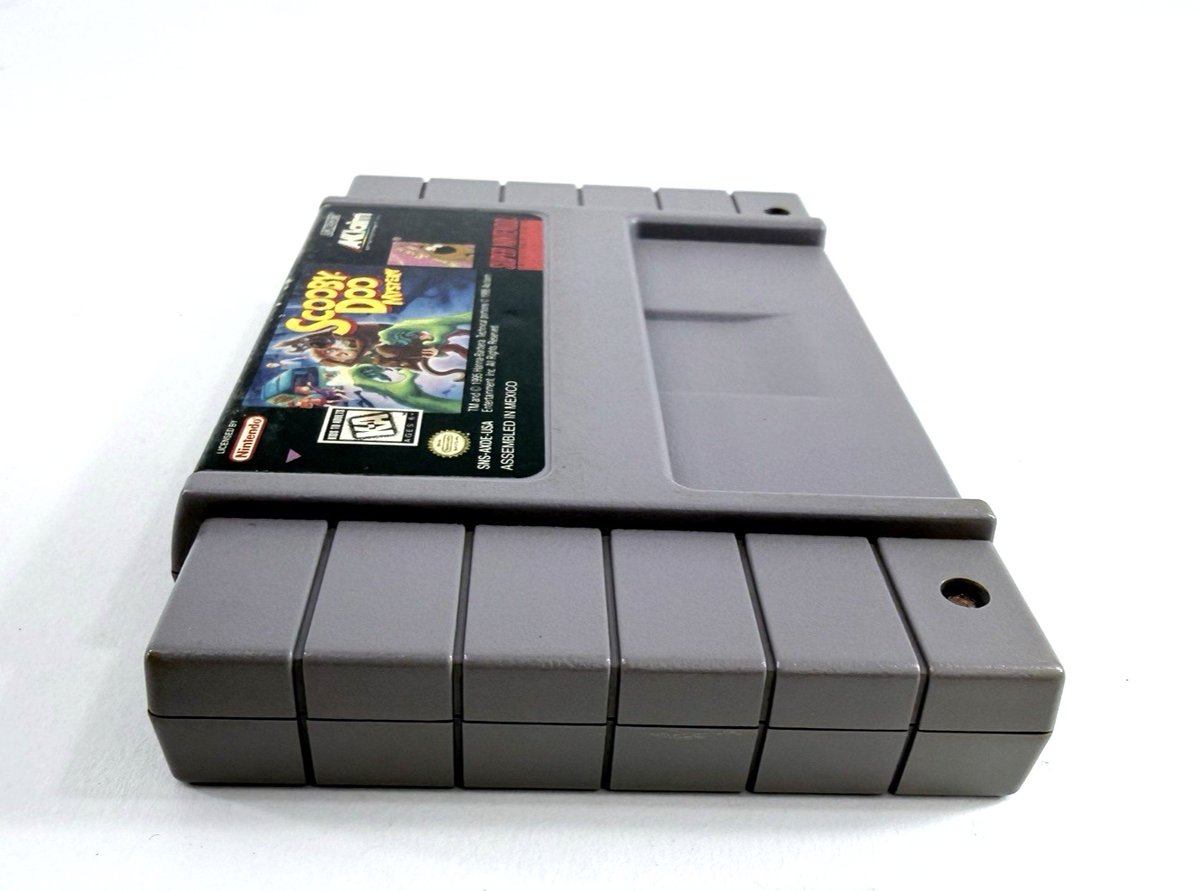 Scooby-Doo Mystery (Super Nintendo SNES, 1995) Game Cartridge - Tested