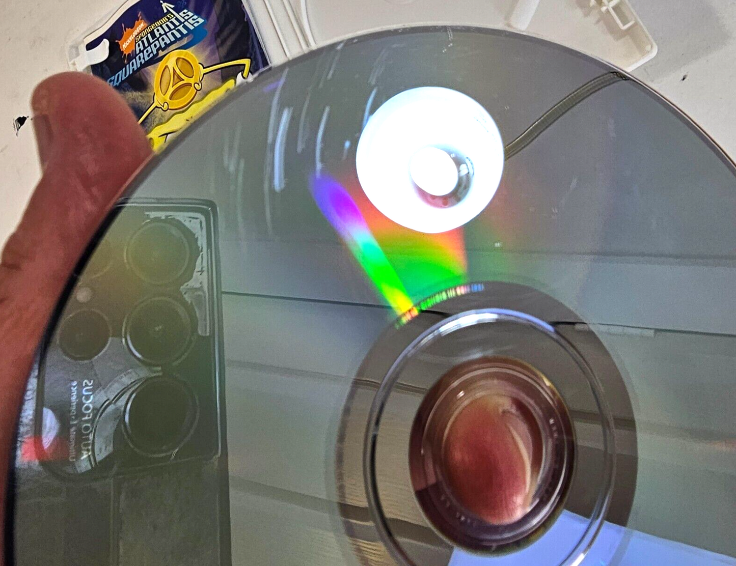 SpongeBob's Atlantis SquarePantis (Nintendo Wii, 2007) Game Case Manual - Tested