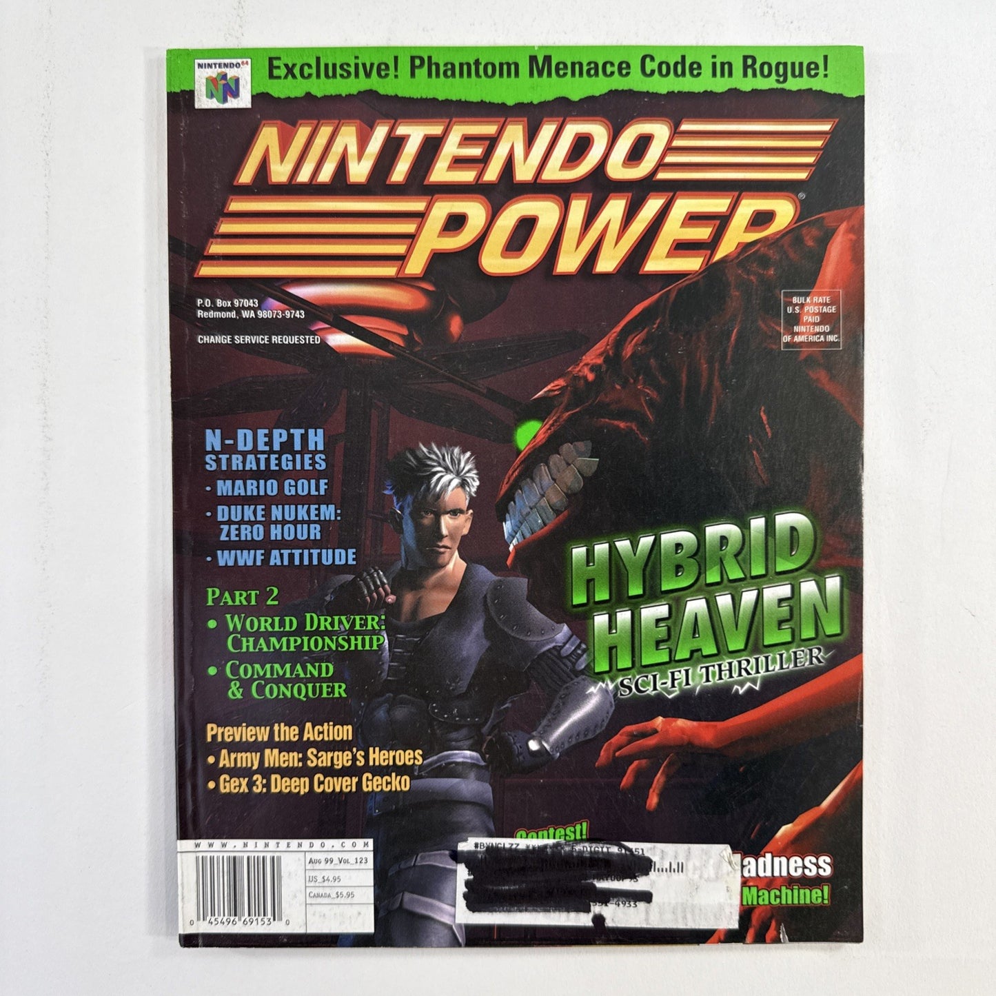 Nintendo Power Magazine Volume 123 August 1999 - Poster, Pokémon Snap Insert