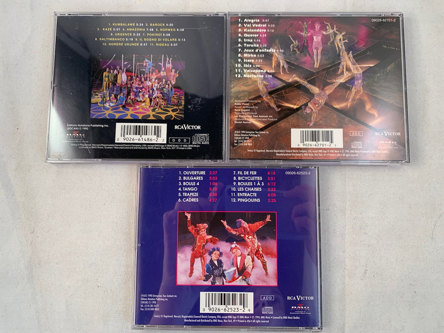 Cirque du Soleil (CD bundle) Saltimbanco/ Alegria