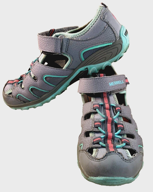 Merrell Hydro H2O Hiker Waterproof Sandal Shoes Pink/Purple Girls Size 5M Youth