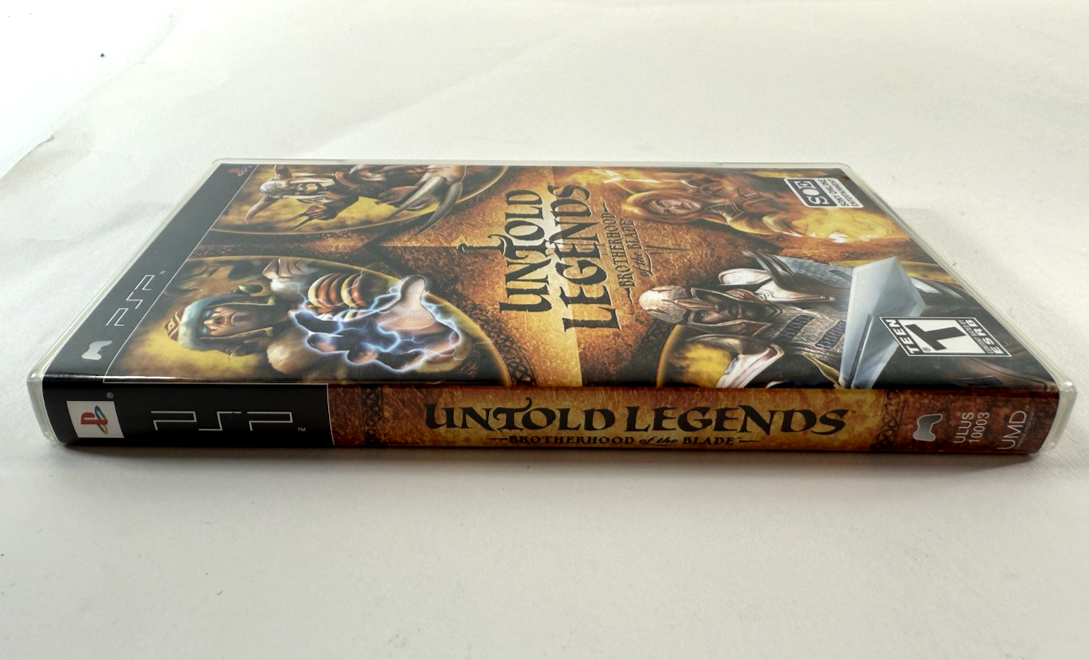 Untold Legends: The Warrior's Code (Sony PSP, 2006) Game Case Manual - Tested