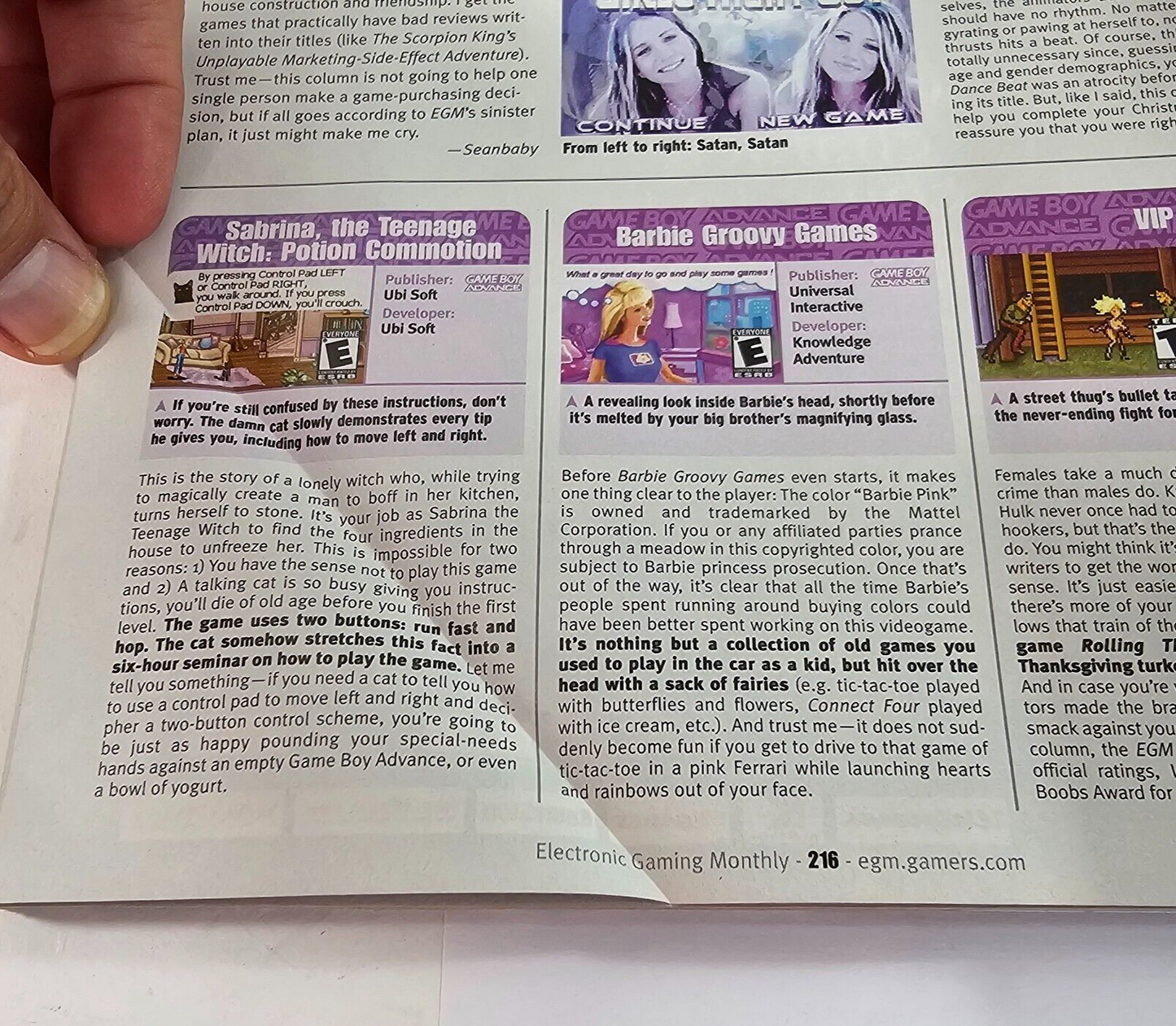 Electronic Gaming Monthly Magazine Jan. 2003 Issue 162: 55 Best Games Feature