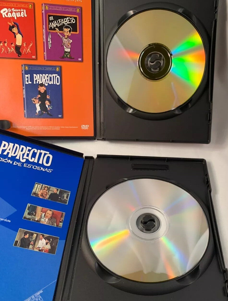 Su Excelencia (DVD Cantinflas bundle) El Padrecito - Tested and Working