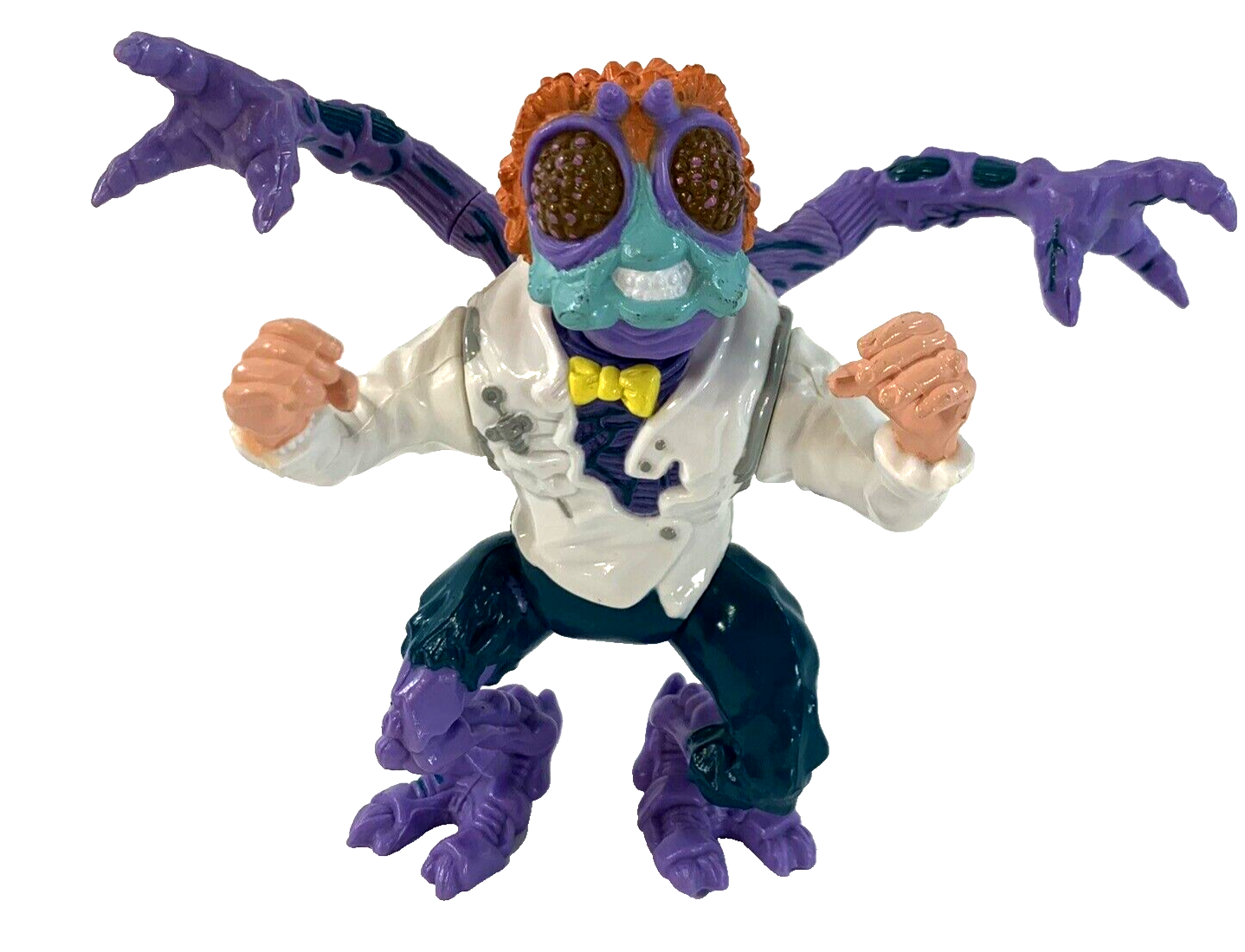 1989 Playmates Baxter Stockman Teenage Mutant Ninja Turtles Action Figure