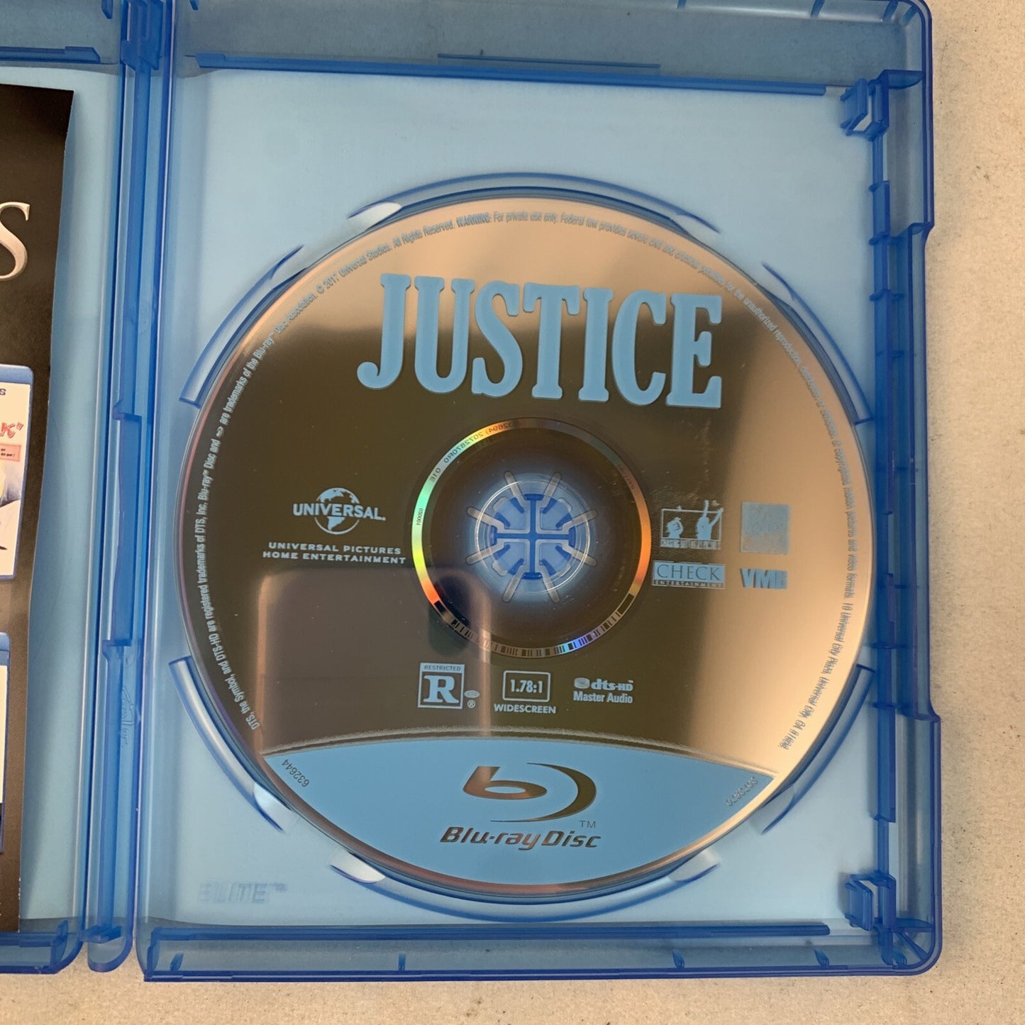 Justice (Blu-ray Disc, 2017)