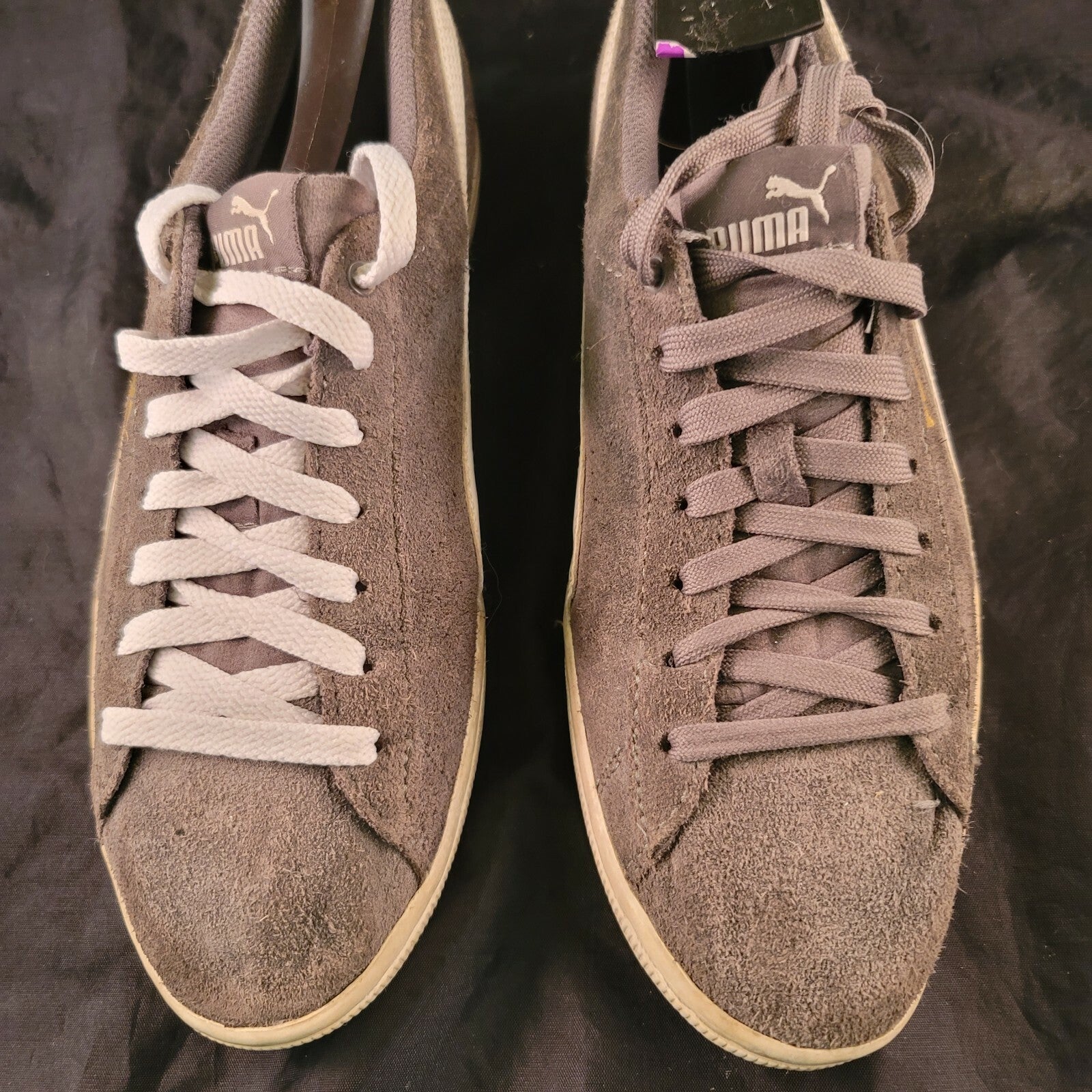 Puma VIKKY Casual Sneakers Grey / White Soft Foam Women's Size 9 362624 01