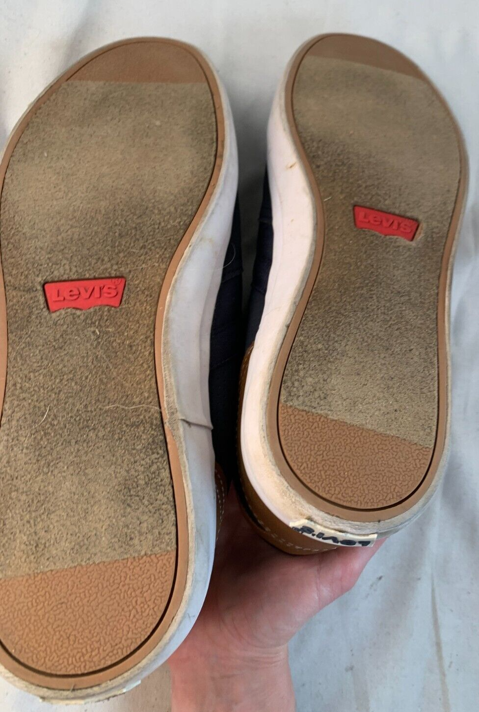 Levi's Performance Men's Beaumont Navy/Burgundy Comfort Insole Sneaker Shoes