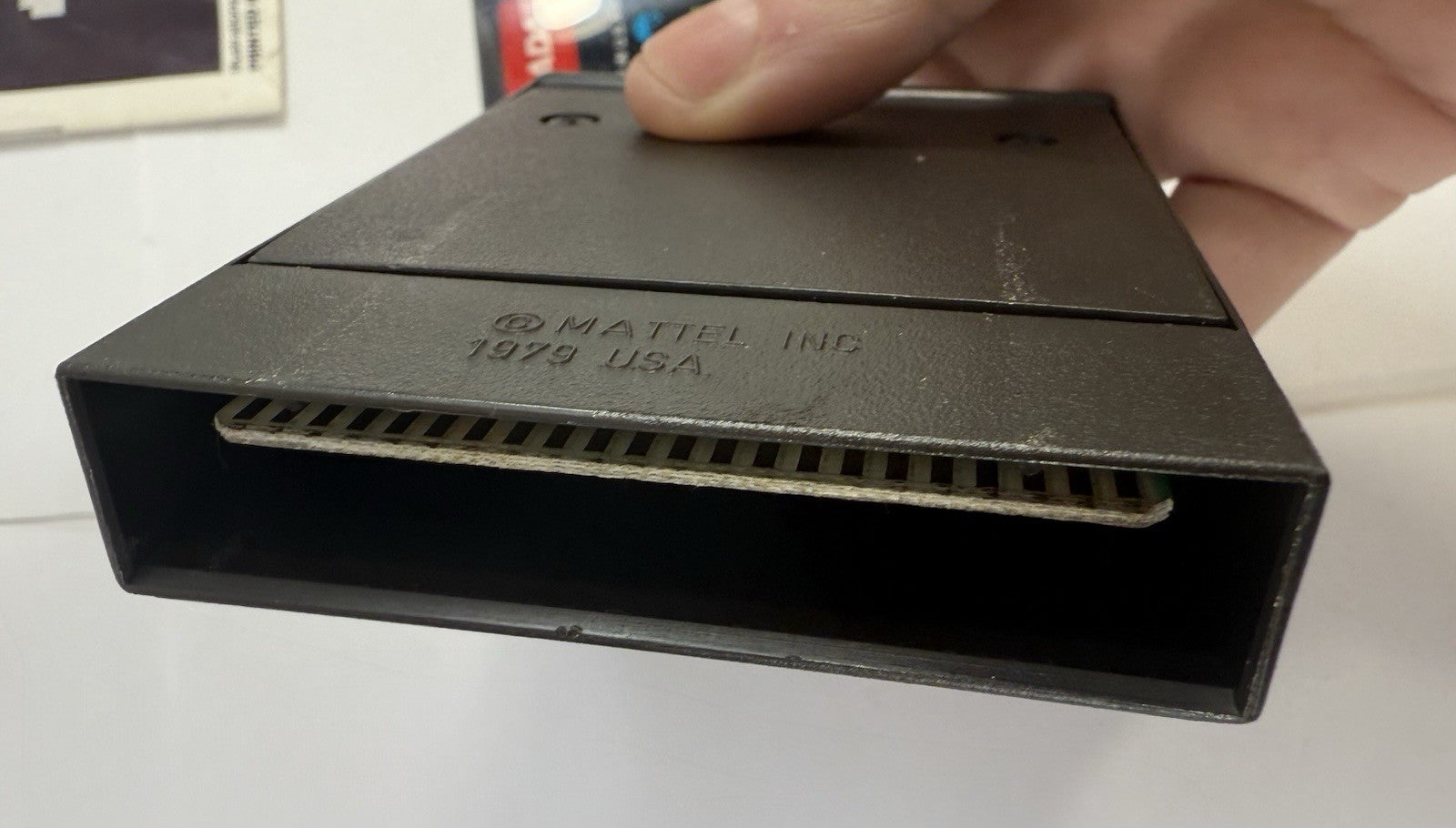 Space Armada (Intellivision, 1981) Game, Box, Manual, Overlays -Tested & Working