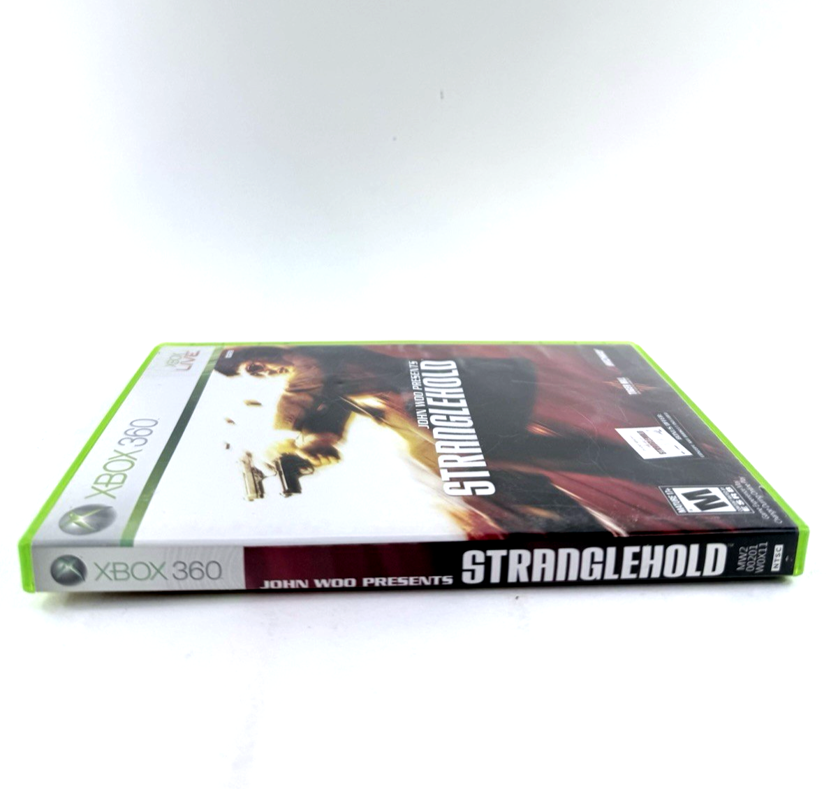 Stranglehold (Microsoft Xbox 360, 2007) Game Case Manual Art Book Registration