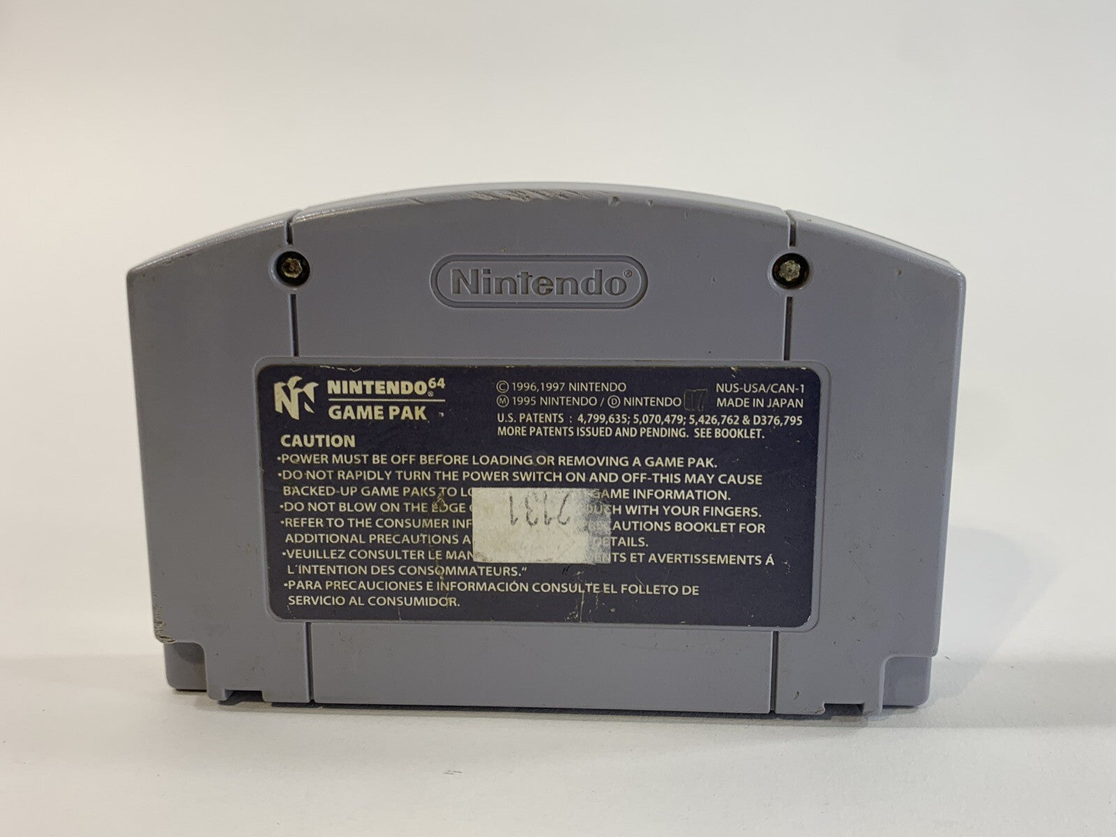 WCW Mayhem (Nintendo 64, 1999) Authentic Game Cartridge - Tested