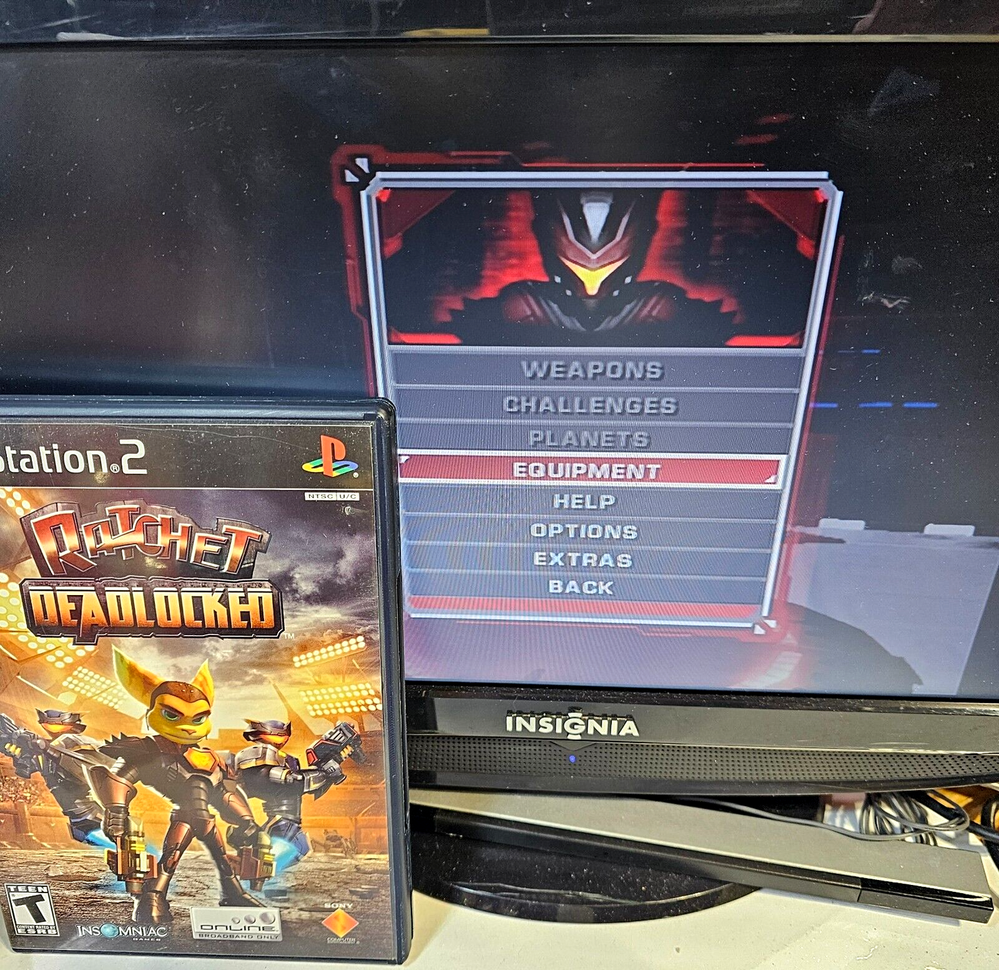 Ratchet: Deadlocked (Sony PlayStation 2, 2005) Game Case Manual - Tested