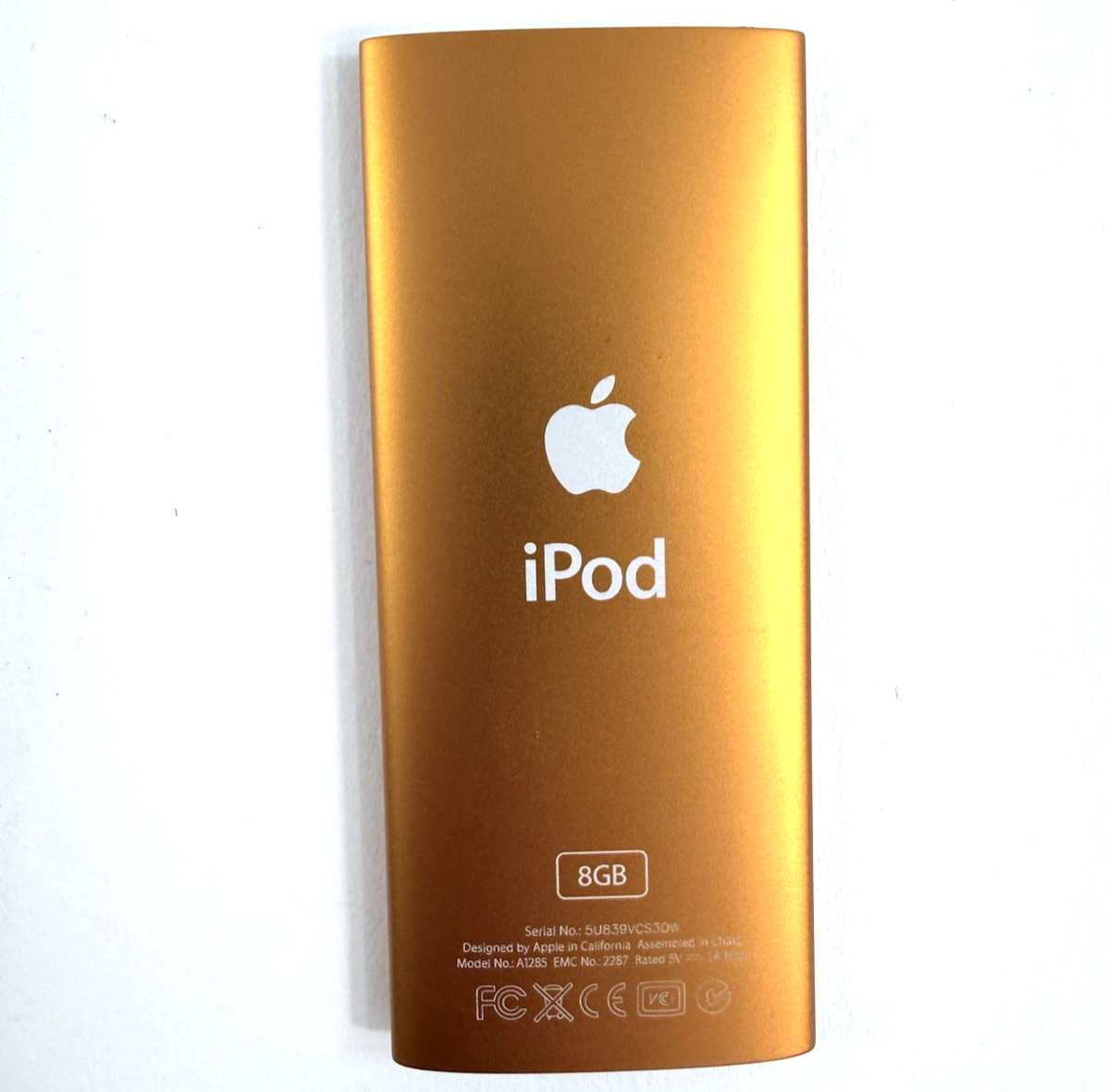 Apple iPod Nano 8 GB 4th Generation Music Player - Tested - Needs New Battery