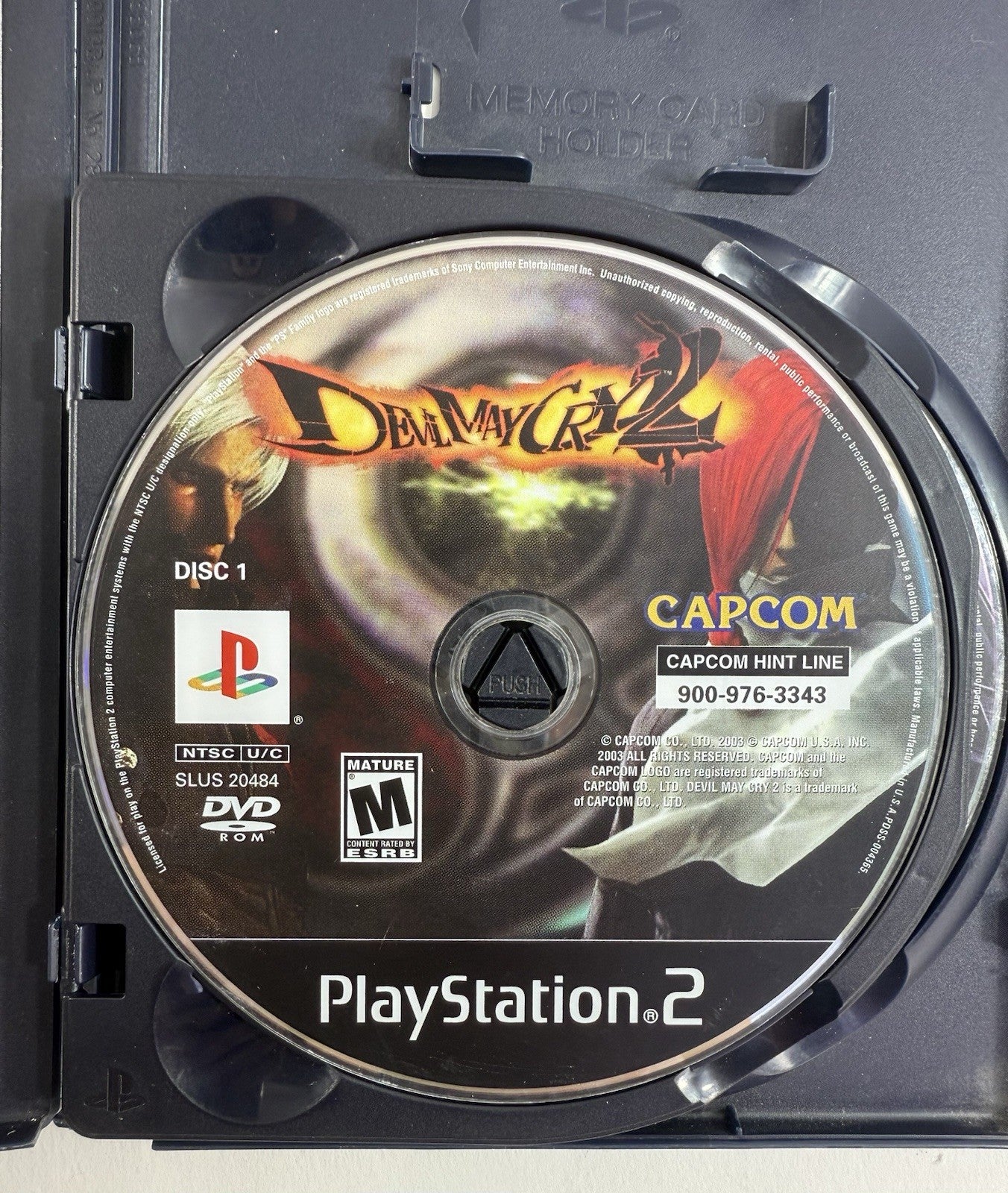 Devil May Cry 2 (Sony PlayStation 2, 2003) Discs, Case, Manual - Tested