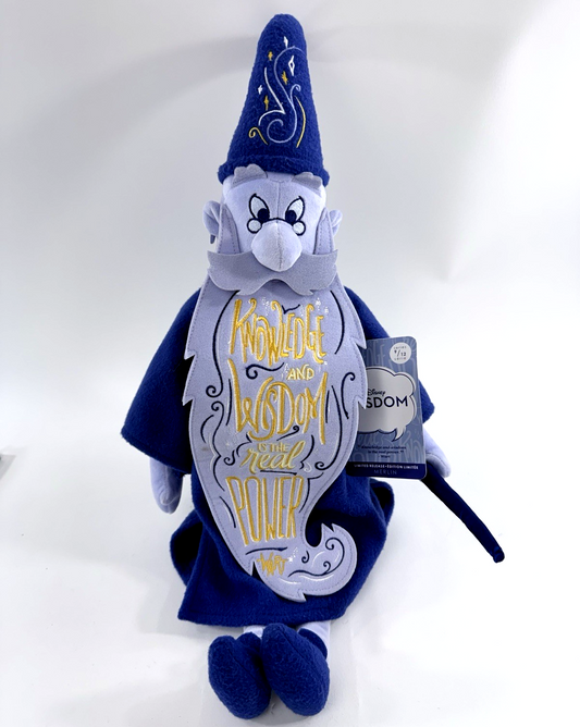 Disney Store Wisdom Collection Series 9/12 Limited Release  20” Merlin Plush