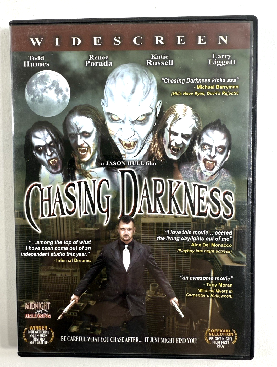 Chasing Darkness (DVD, 2010) Tested and Working