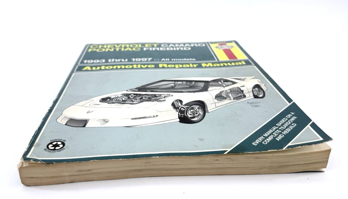 Haynes Automotive Repair Manual 24017 Chevrolet Camaro Pontiac Firebird 1993-97