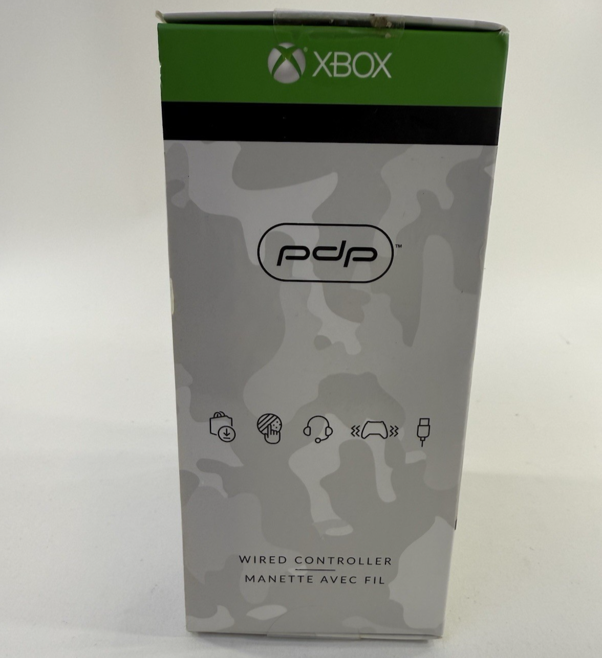 PDP 2017 Stealth Series Ghost White Wired Controller for Xbox One/Windows - New