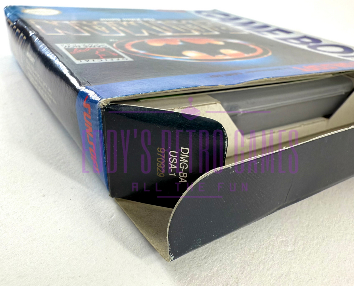 Batman: The Video Game (Nintendo Gameboy, 1990) Game Manual Box Inserts - Tested