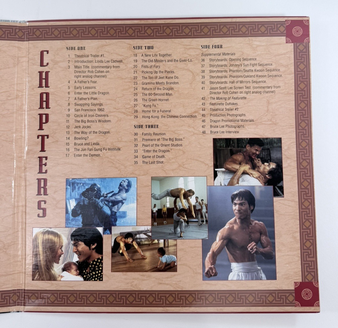 Dragon: The Bruce Lee Story (Laserdisc, 1995) Signature Letterboxed Edition