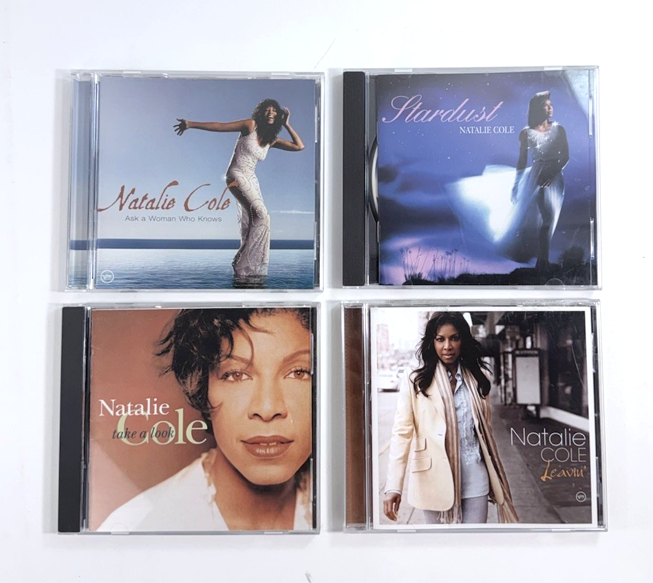 Natalie Cole CD Bundle - Stardust, Leavin’, Take A Look, Ask A Woman Who Knows