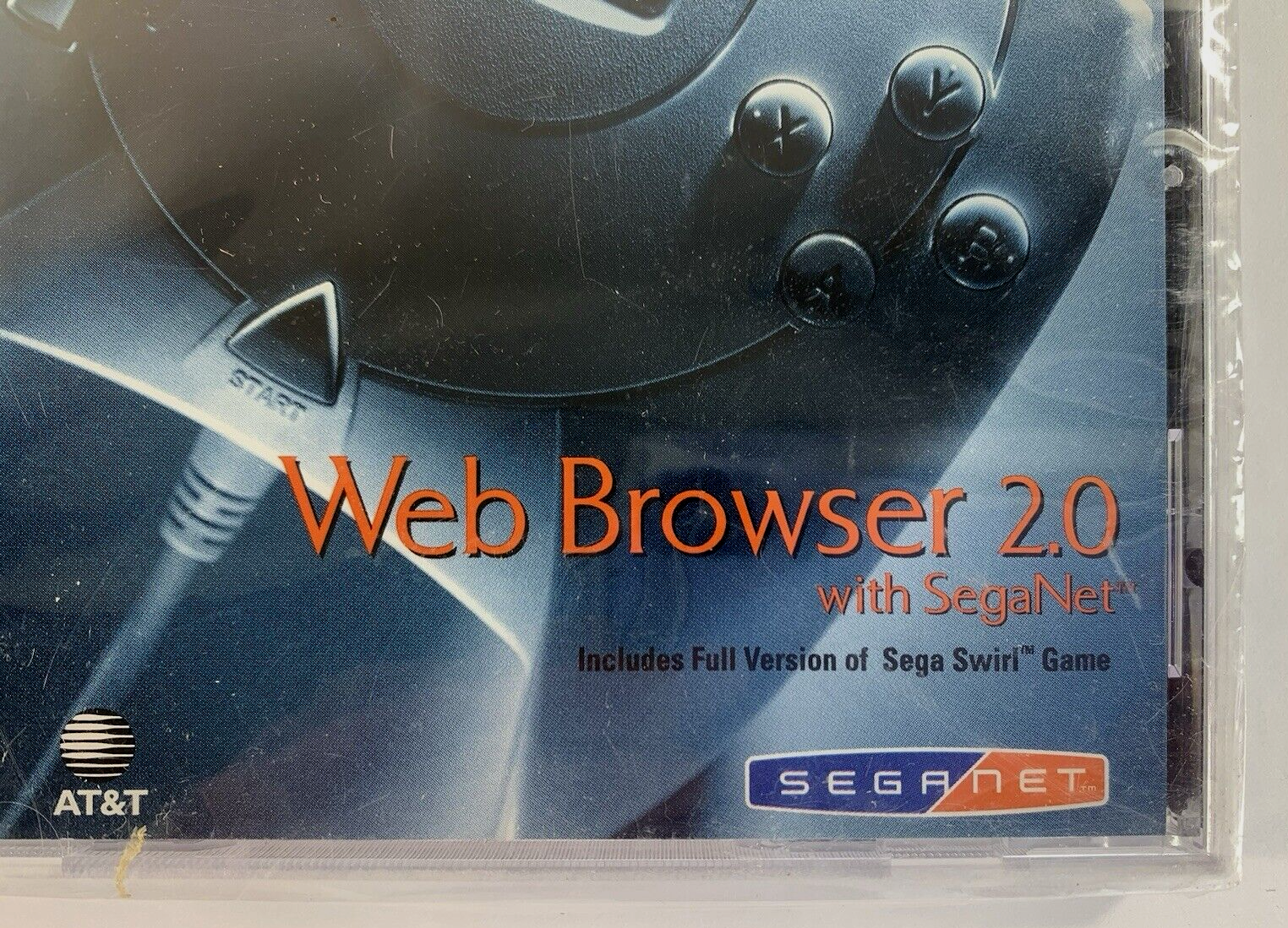 SEGA Dreamcast Web Browser 2.0 (Sega Dreamcast, 2000) -Damaged Plastic, New