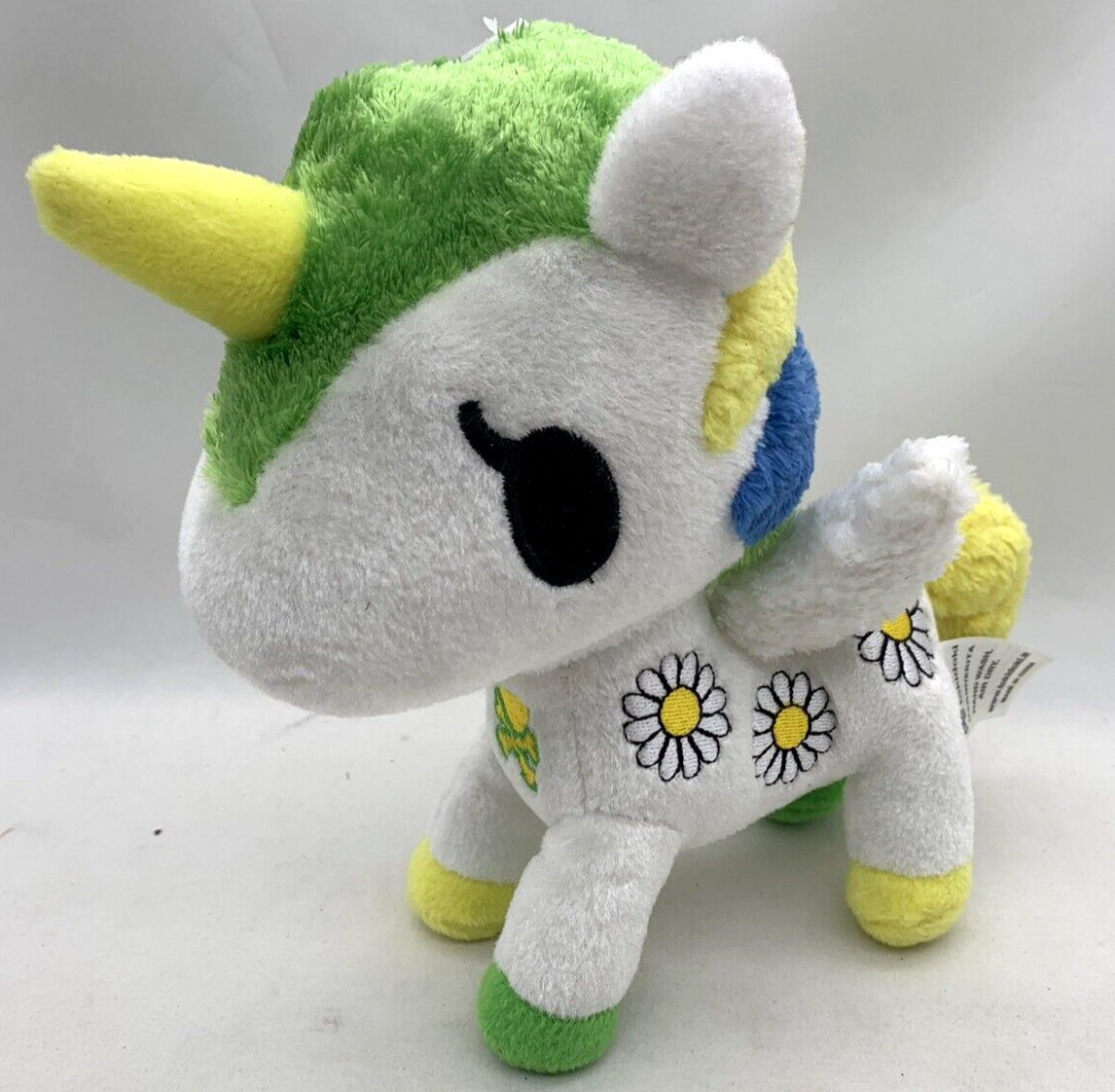Tokidoki 2014 Series 3 8" Margherita Unicorno Plush with Flowers and Skull