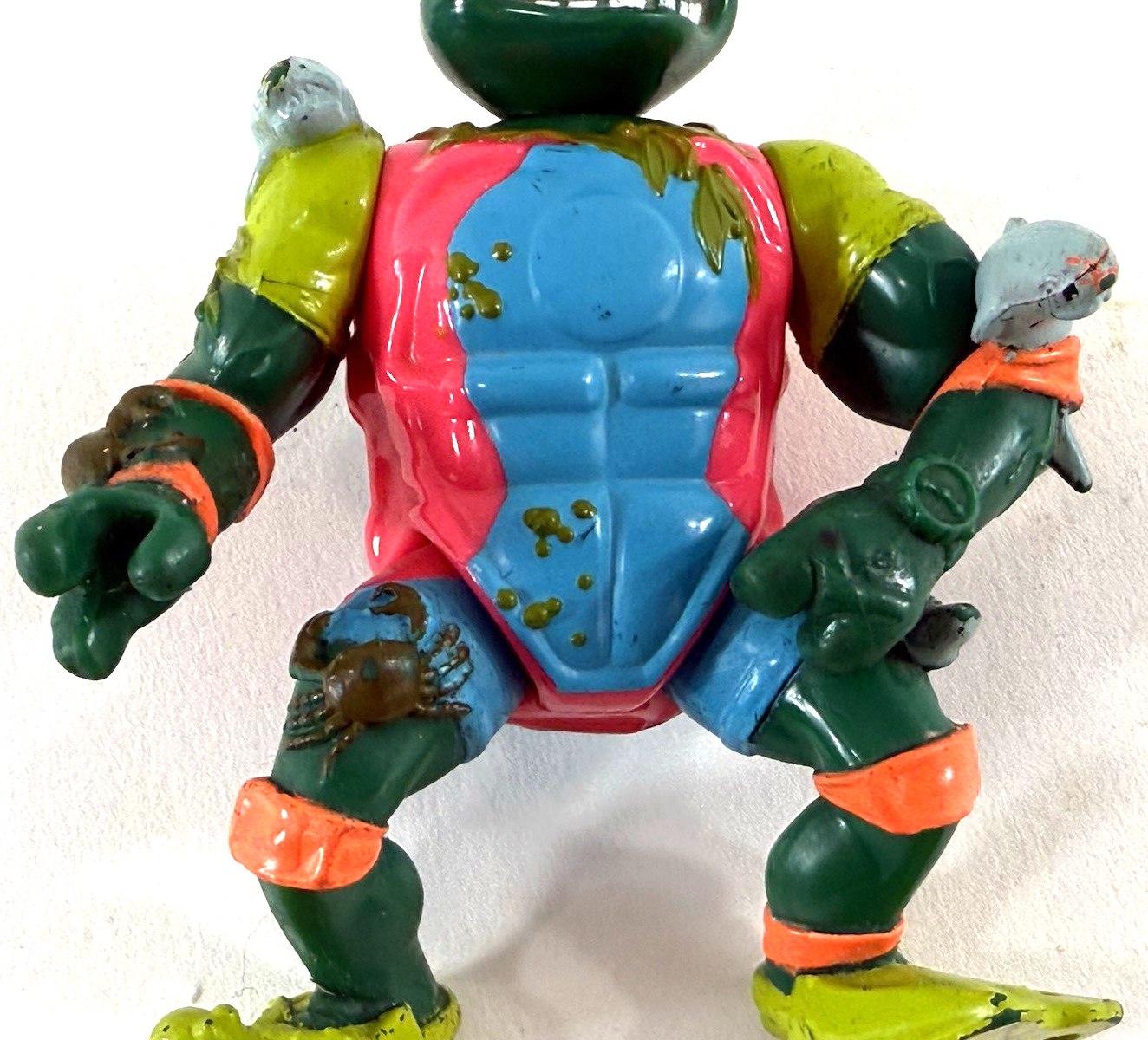 Playmates 1990 Teenage Mutant Ninja Turtles 5" Mike The Sewer Surfer Figure