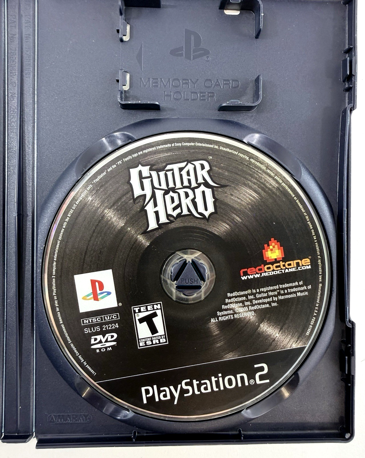Guitar Hero (Sony PlayStation 2, 2006) Game, Case, Manual - Tested and Working