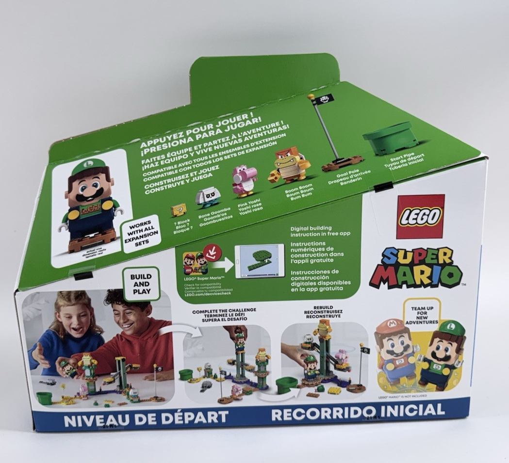 LEGO Super Mario: Adventures with Luigi Starter Course (71387) - New, Sealed