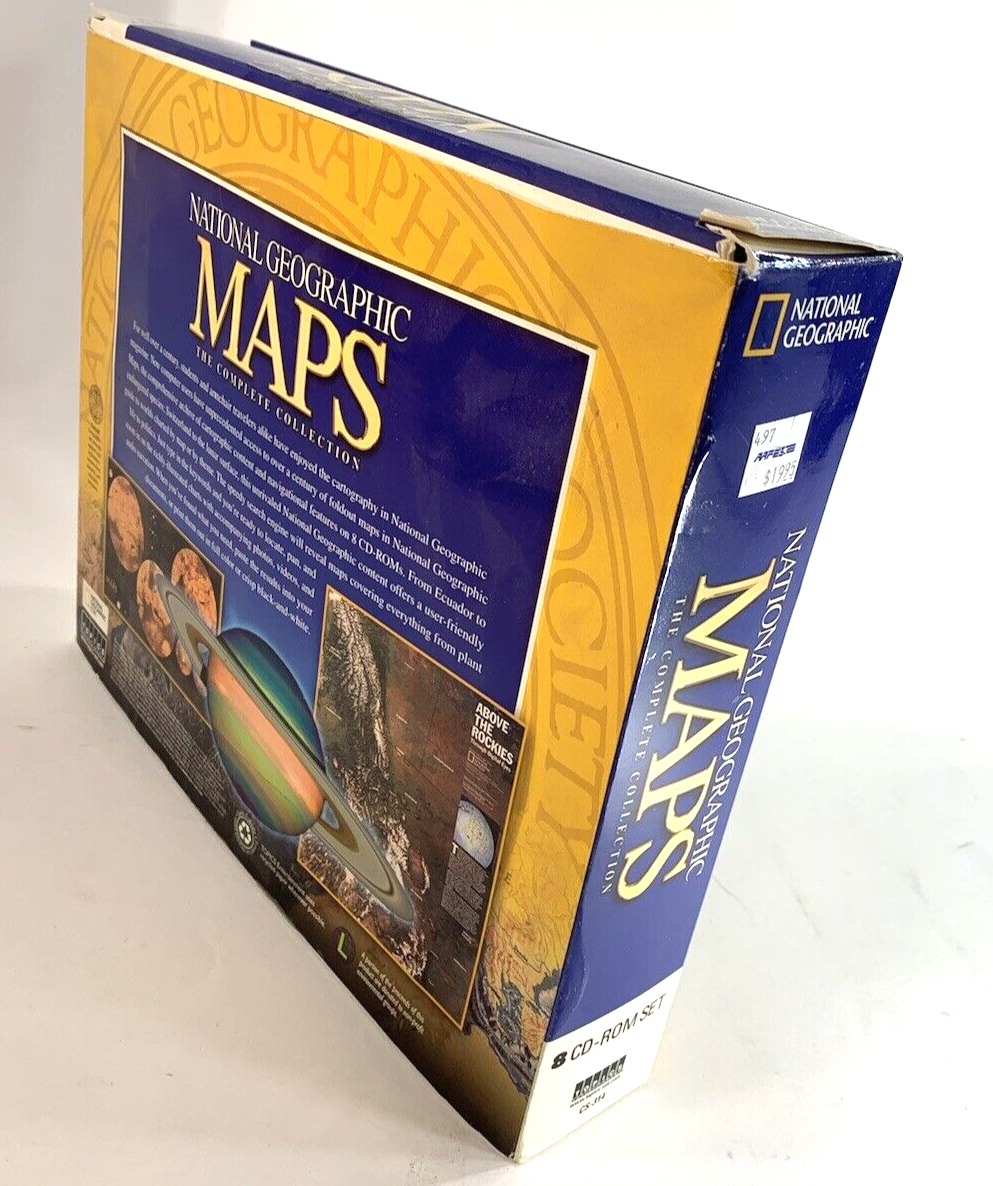 Topics Entertainment National Geographic Maps: The Complete Collection