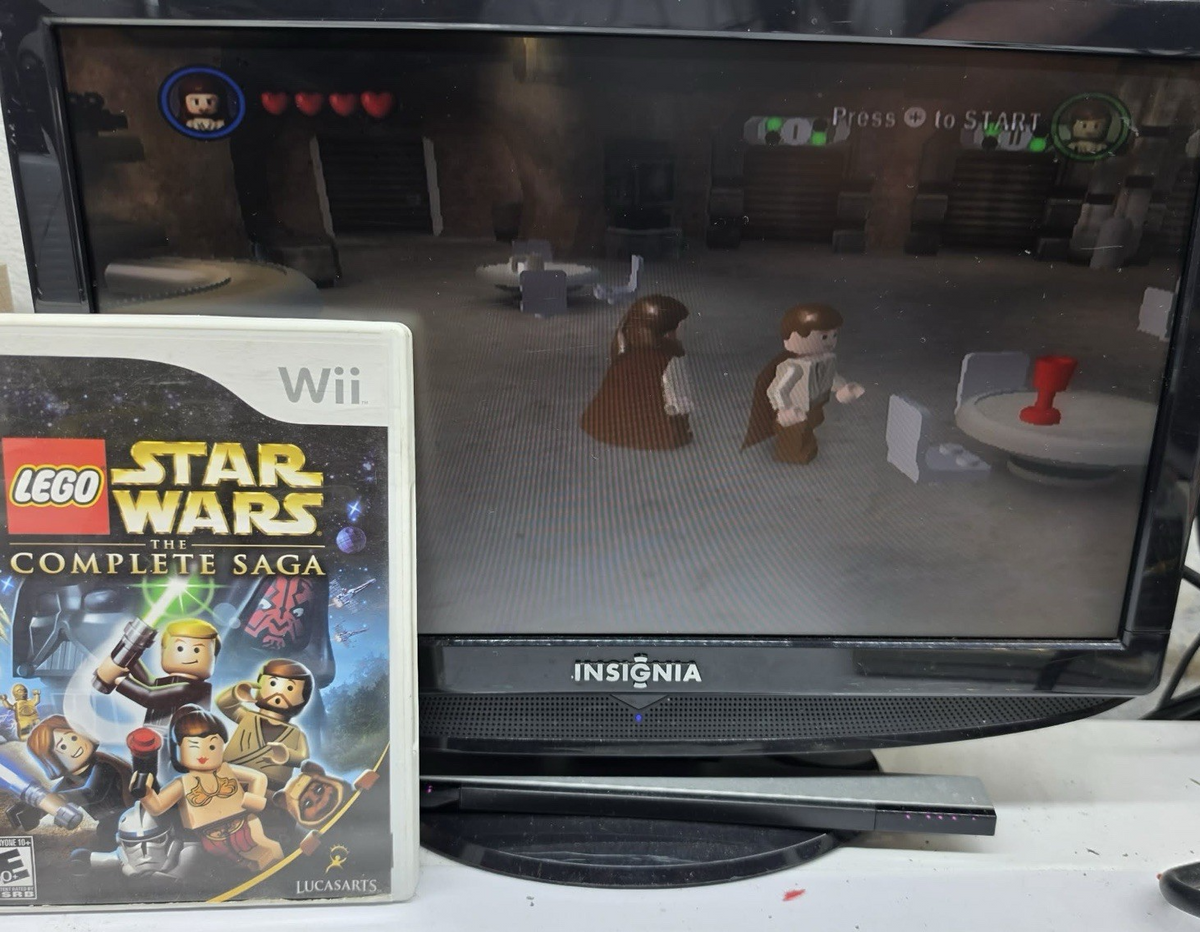 LEGO Star Wars: The Complete Saga (Wii, 2007) Game Case Manual - Tested