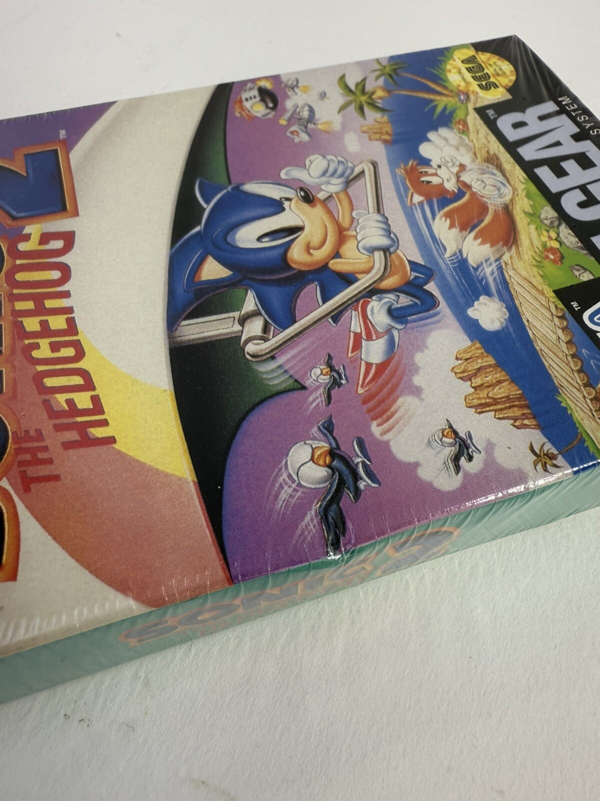 Sonic the Hedgehog 2 (Sega Game Gear, 1992) New, Factory Sealed