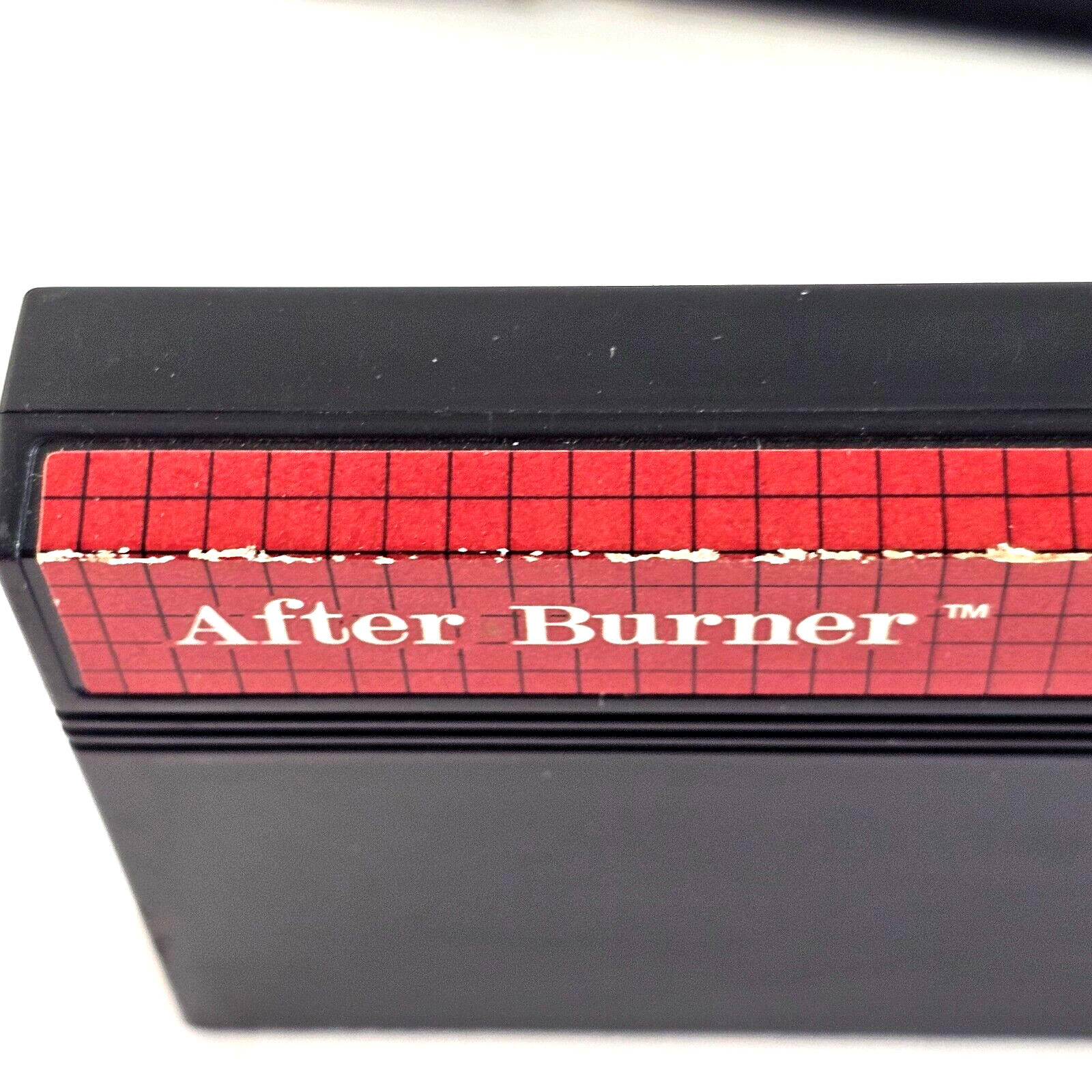 After Burner (Sega Master System, 1988) Game Case Manual Poster - Tested