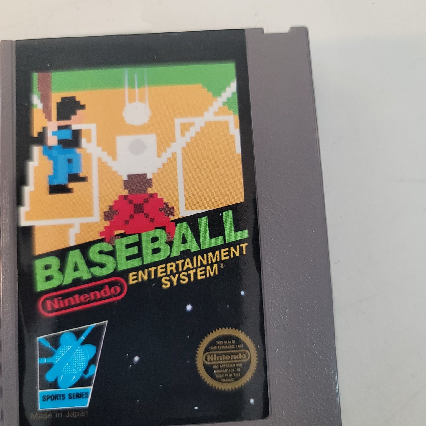 Baseball (Nintendo Entertainment System, 1985) Game Cartridge - Tested