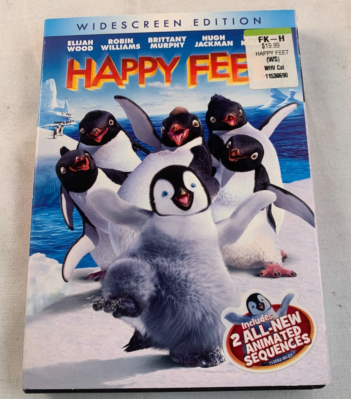 Happy Feet (DVD, 2007, Widescreen)