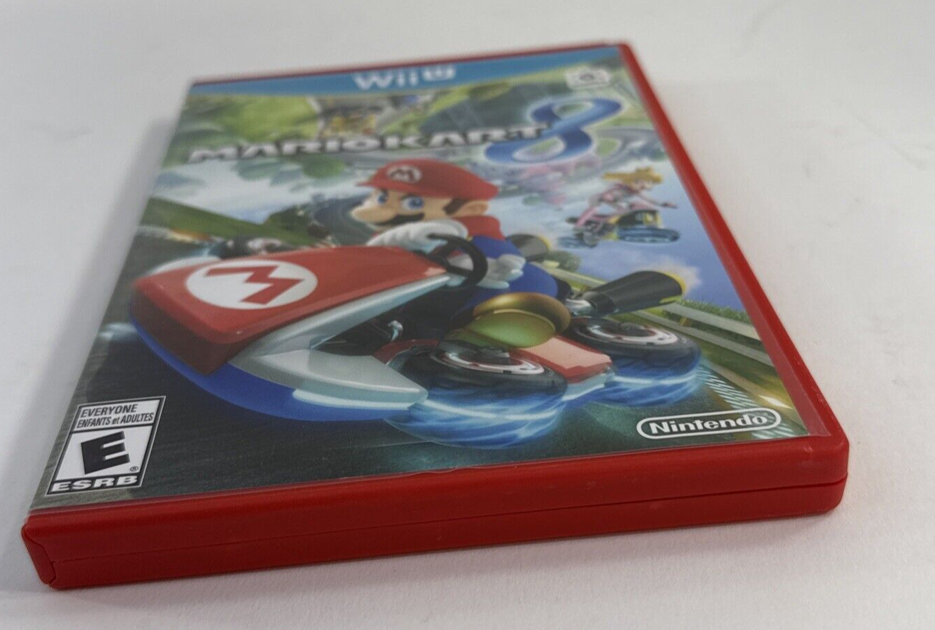 Mario Kart 8 (Nintendo Wii U, 2014) Game Case Manual Insert - Tested and Working
