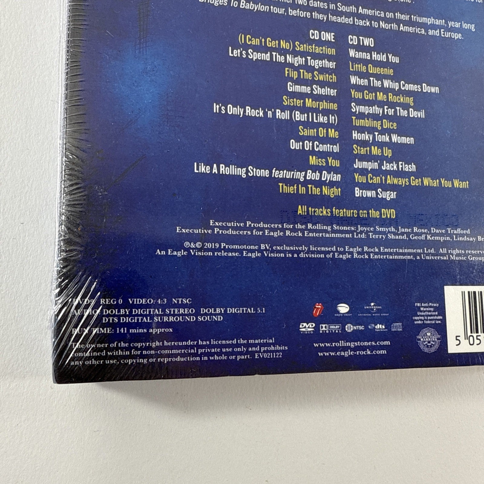 Bridges to Buenos Aires by The Rolling Stones (2 CD+ DVD, 2019)  - New