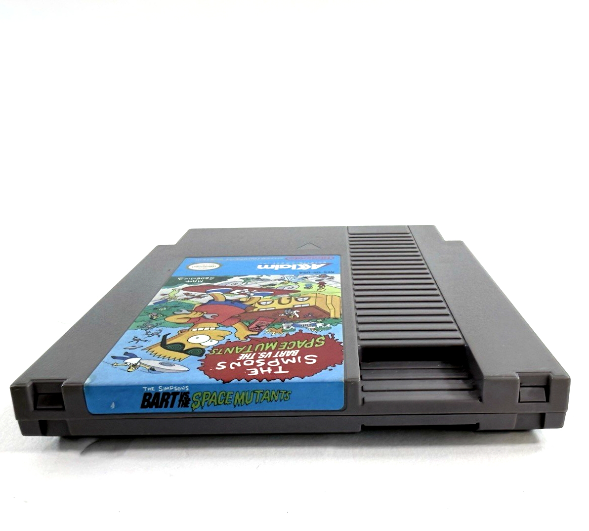 The Simpsons: Bart vs. the Space Mutants (Nintendo NES, 1991) Game Cartridge