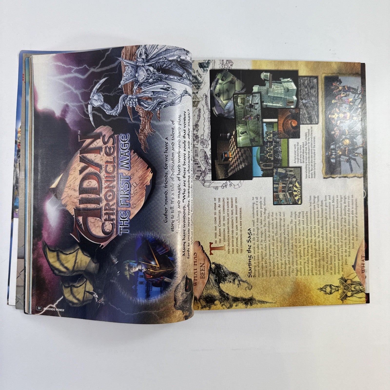 Nintendo Power Magazine Vol. 133 (June, 2000) w/Aidyn Chronicles Poster, Comic