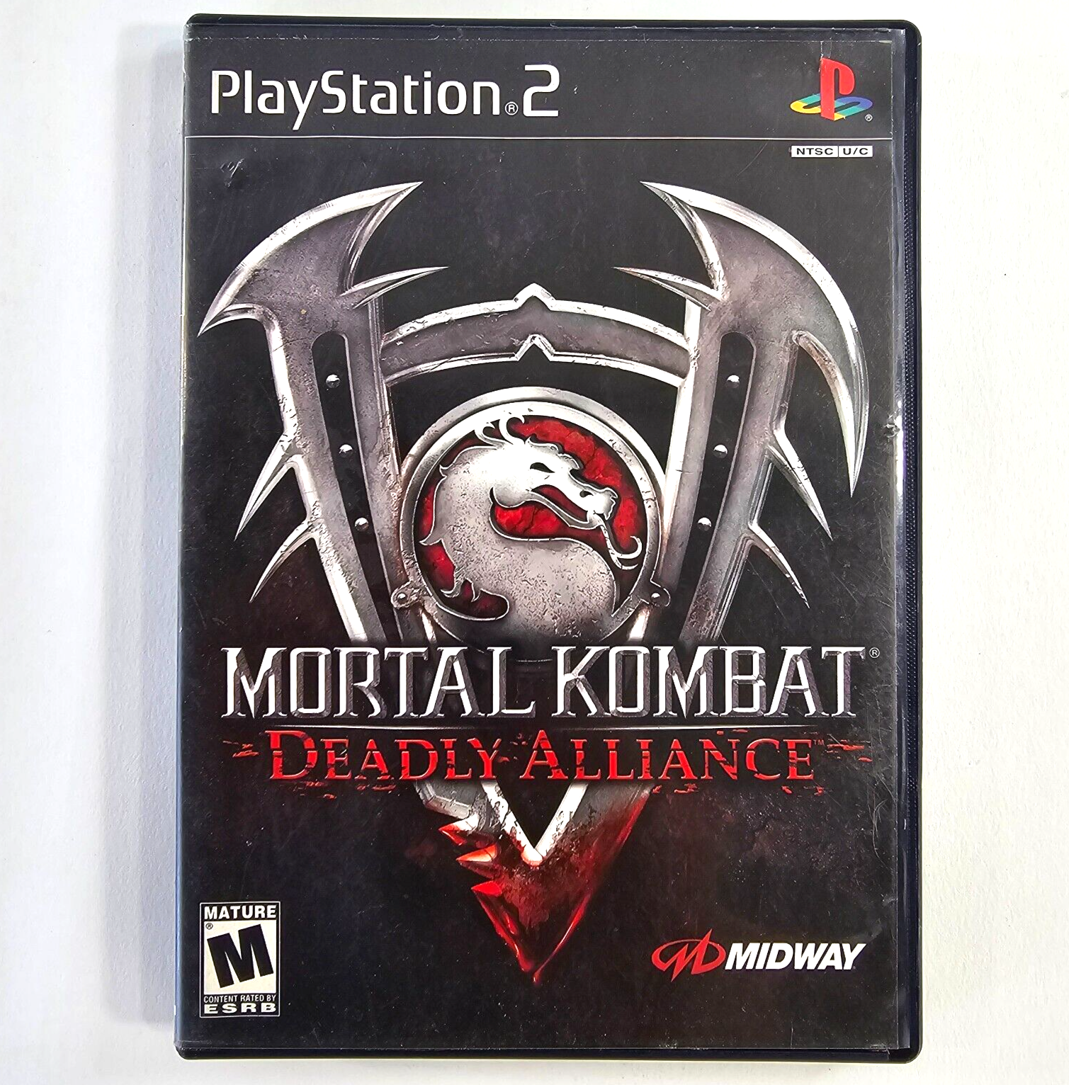 Mortal Kombat: Deadly Alliance (Sony PlayStation 2, 2002) Game and Case - Tested