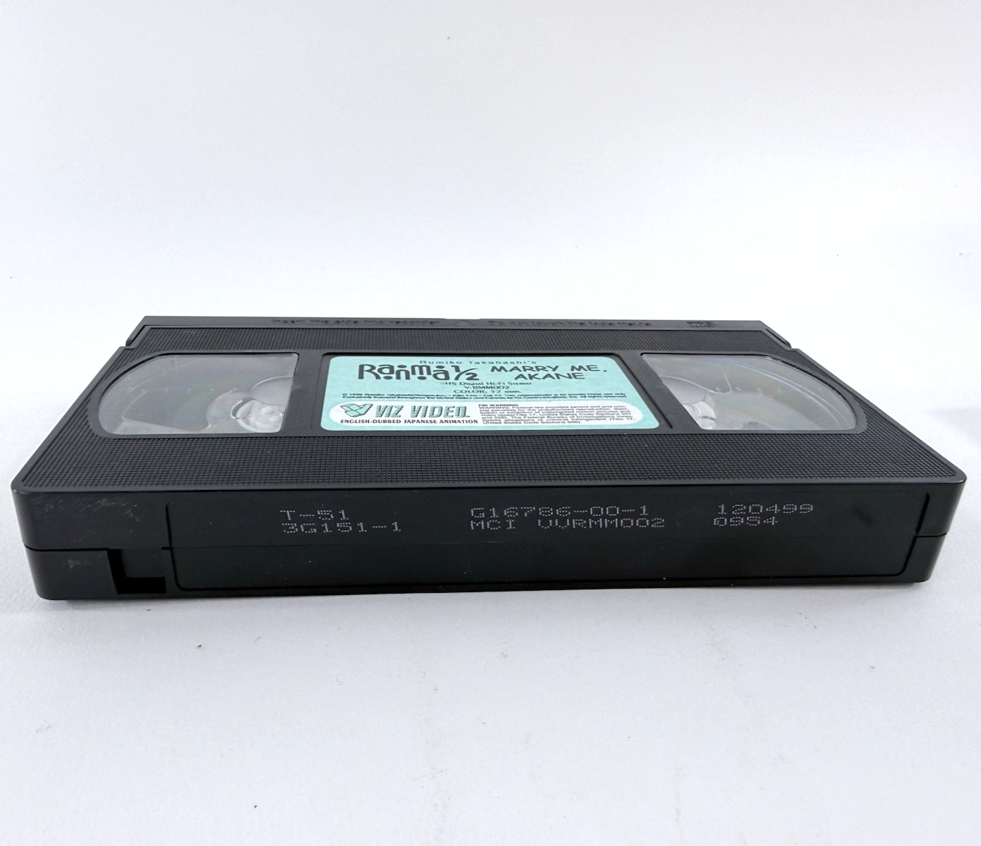 Ranma 1/2: Martial Mayhem Vol. 2 - Marry Me, Akane (VHS, 1999, Dubbed) Tested